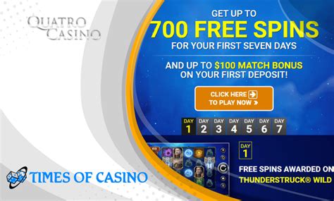 Quatro Casino Review 2023: Get Up To 700 Free Spins! .